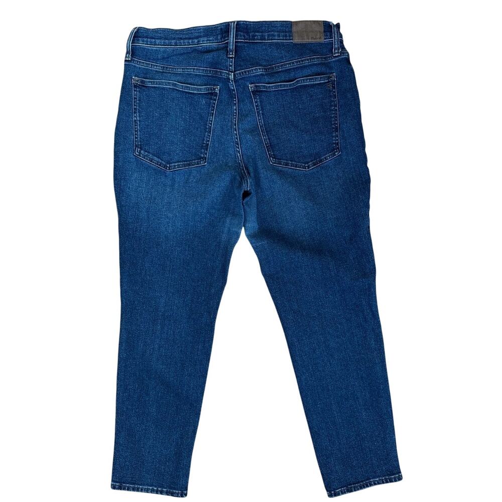Madewell The Mid-Rise Perfect Vintage Jeans in Deming Wash Blue Size 31 - Picture 4 of 7